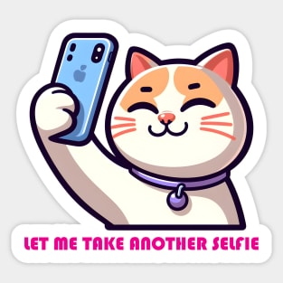 Cat Selfie Sticker